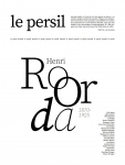 Revue, francophone, Suisse, Roumanie, Le Persil, Marius Daniel Popescu